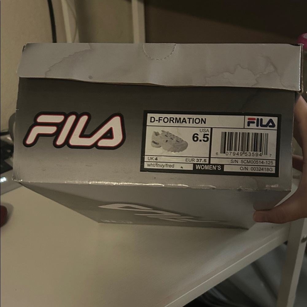 Fila D-Formation Women's Athletic Shoes - White